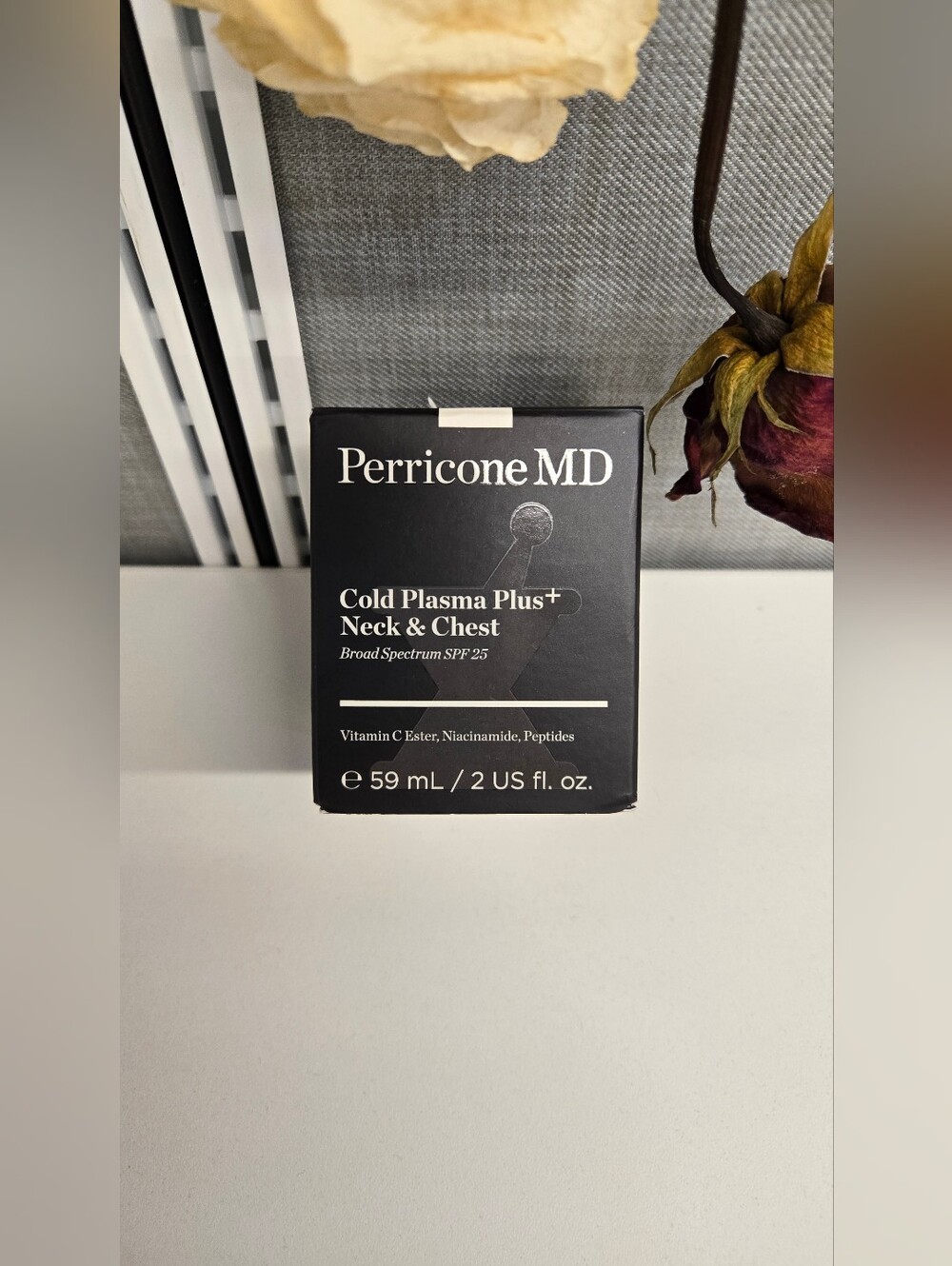Perricone MD Cold Plasma Plus+ Neck & Chest Broad Spectrum SPF 25 | NIB